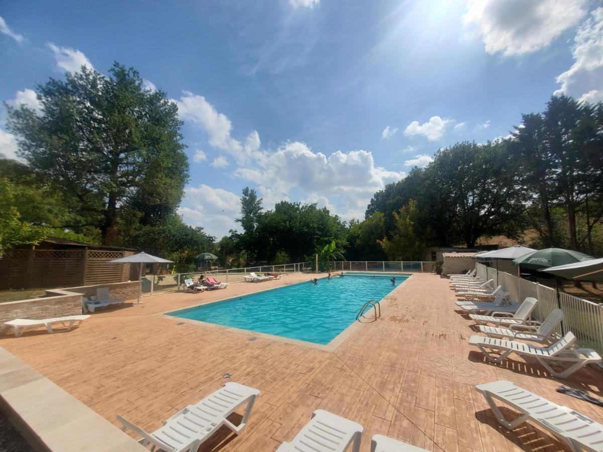 Camping Nature Le Valenty Mobil-Home-Dordogne Panoramique Clim Piscine Soturac Экстерьер фото