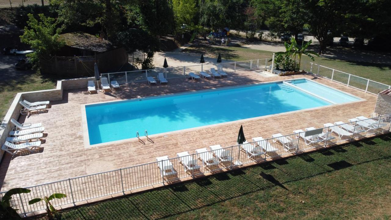 Camping Nature Le Valenty Mobil-Home-Dordogne Panoramique Clim Piscine Soturac Экстерьер фото