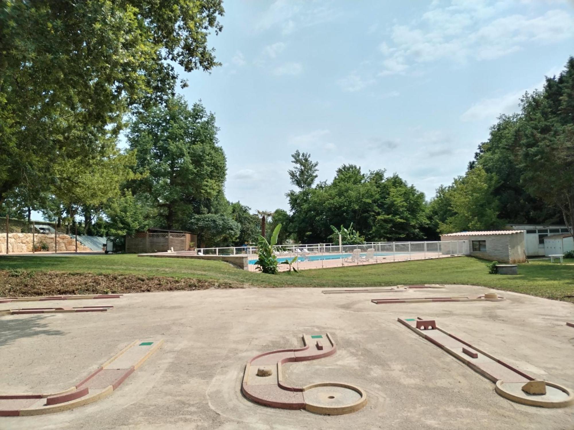 Camping Nature Le Valenty Mobil-Home-Dordogne Panoramique Clim Piscine Soturac Экстерьер фото