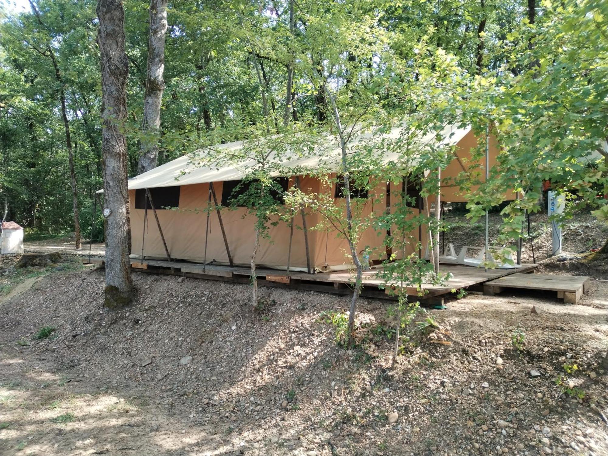 Camping Nature Le Valenty Mobil-Home-Dordogne Panoramique Clim Piscine Soturac Экстерьер фото