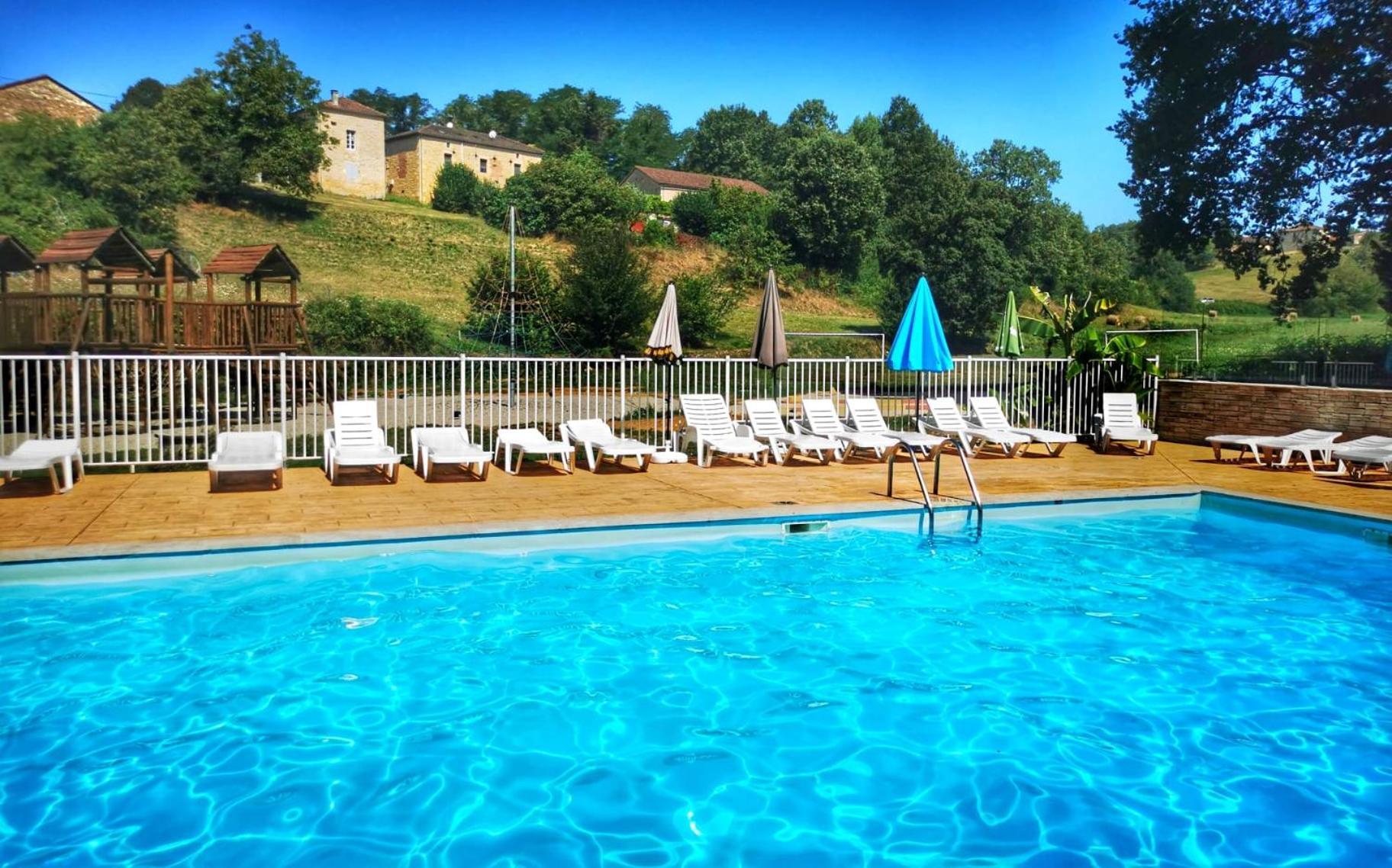 Camping Nature Le Valenty Mobil-Home-Dordogne Panoramique Clim Piscine Soturac Экстерьер фото